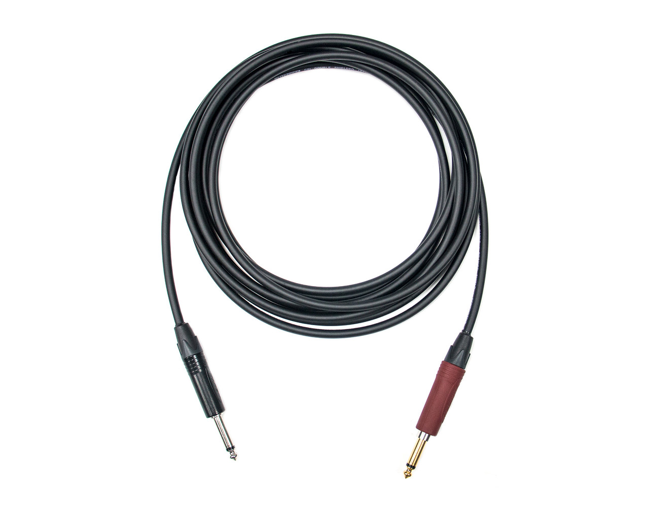 Hand-Built Instrument Cable Silent to straight jack  20'