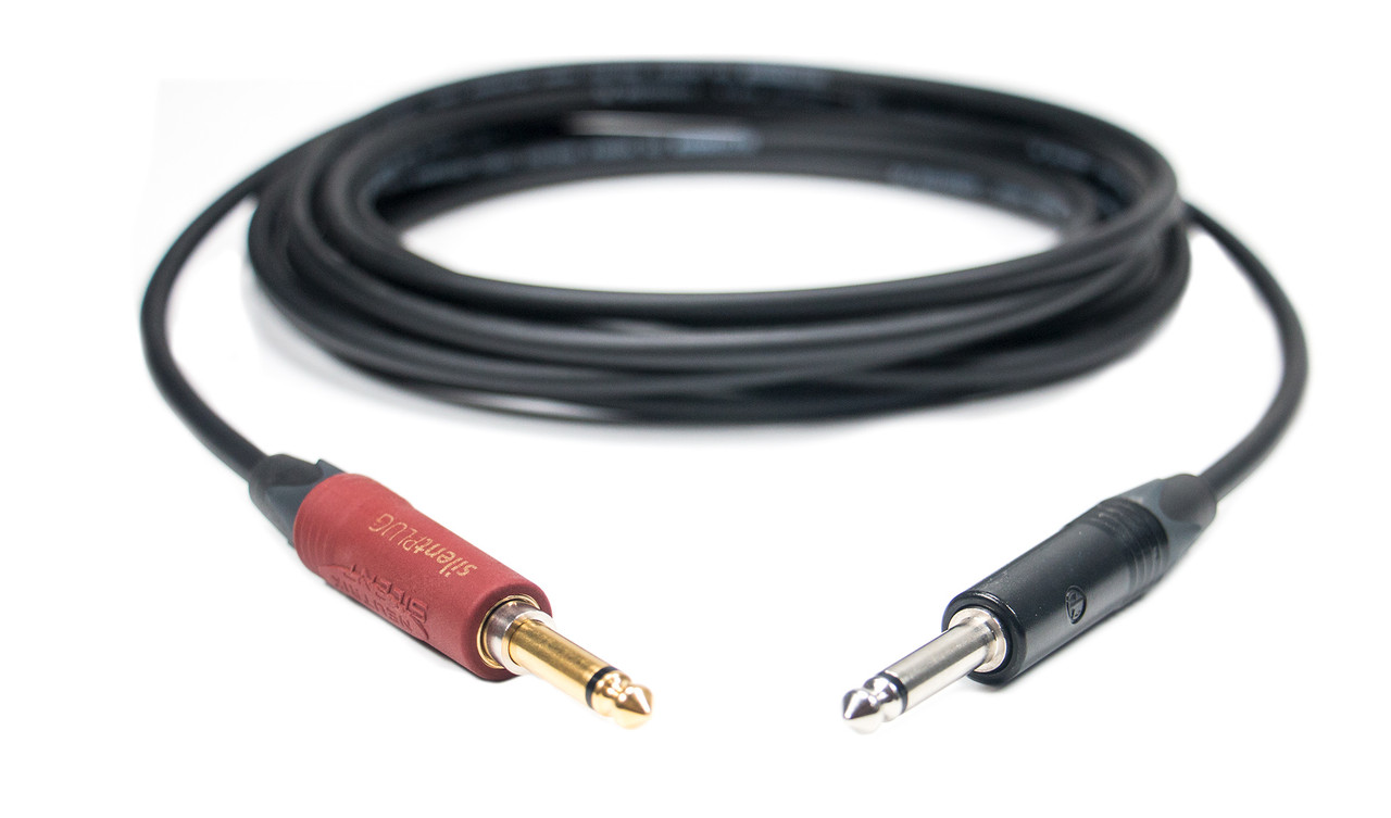 Hand-Built Instrument Cable Silent to straight jack  20'