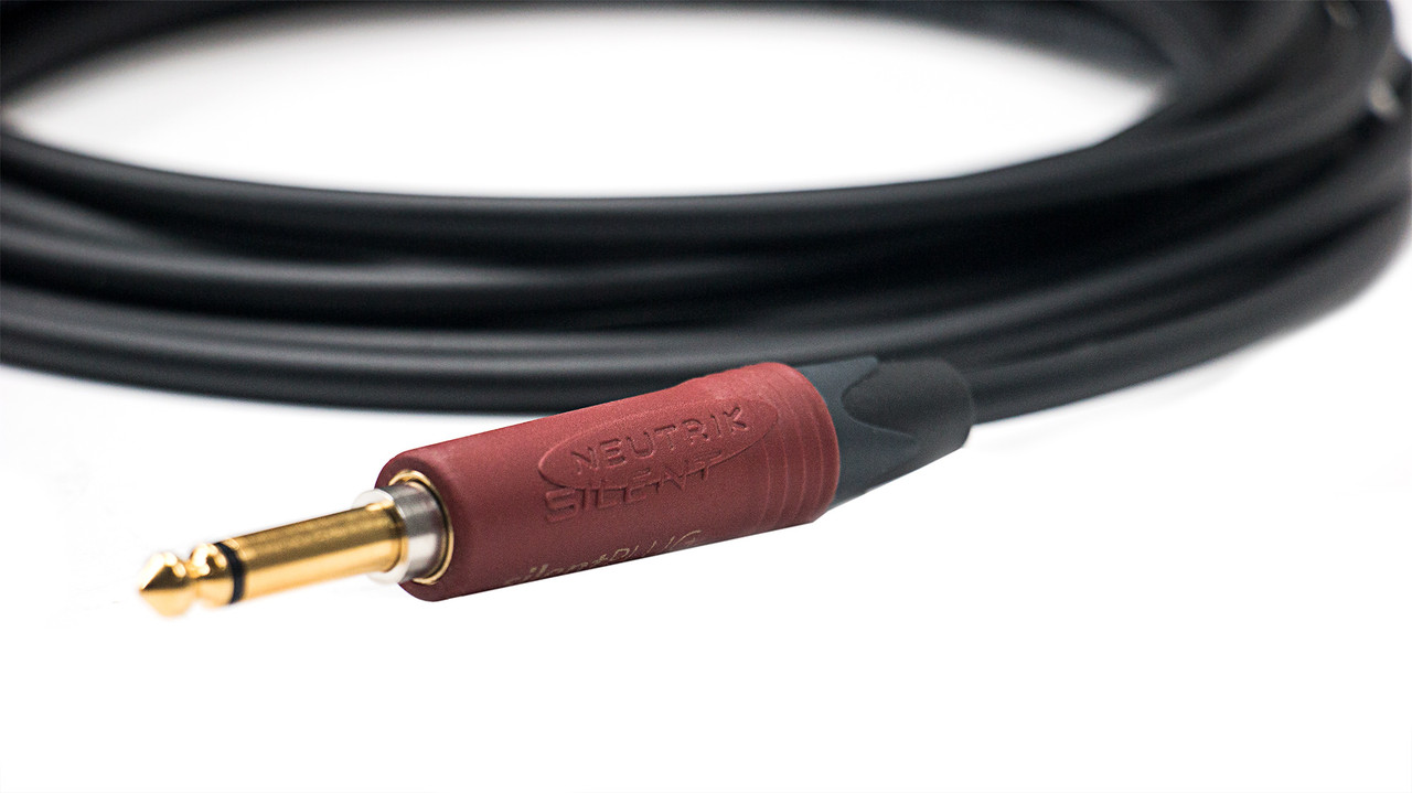 Hand-Built Instrument Cable Silent to straight jack  20'