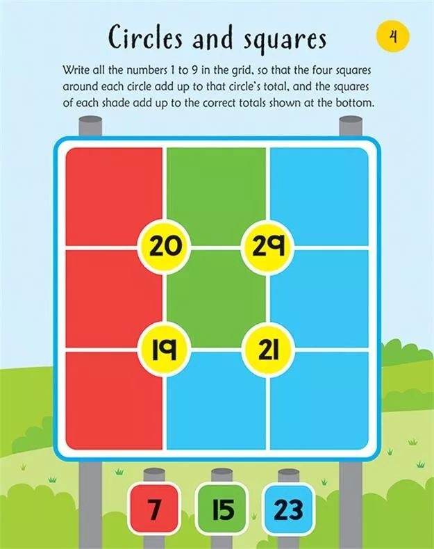 TRAVEL GAMES PAD by Usborne ~ Brand New! Great for kids in the car!!