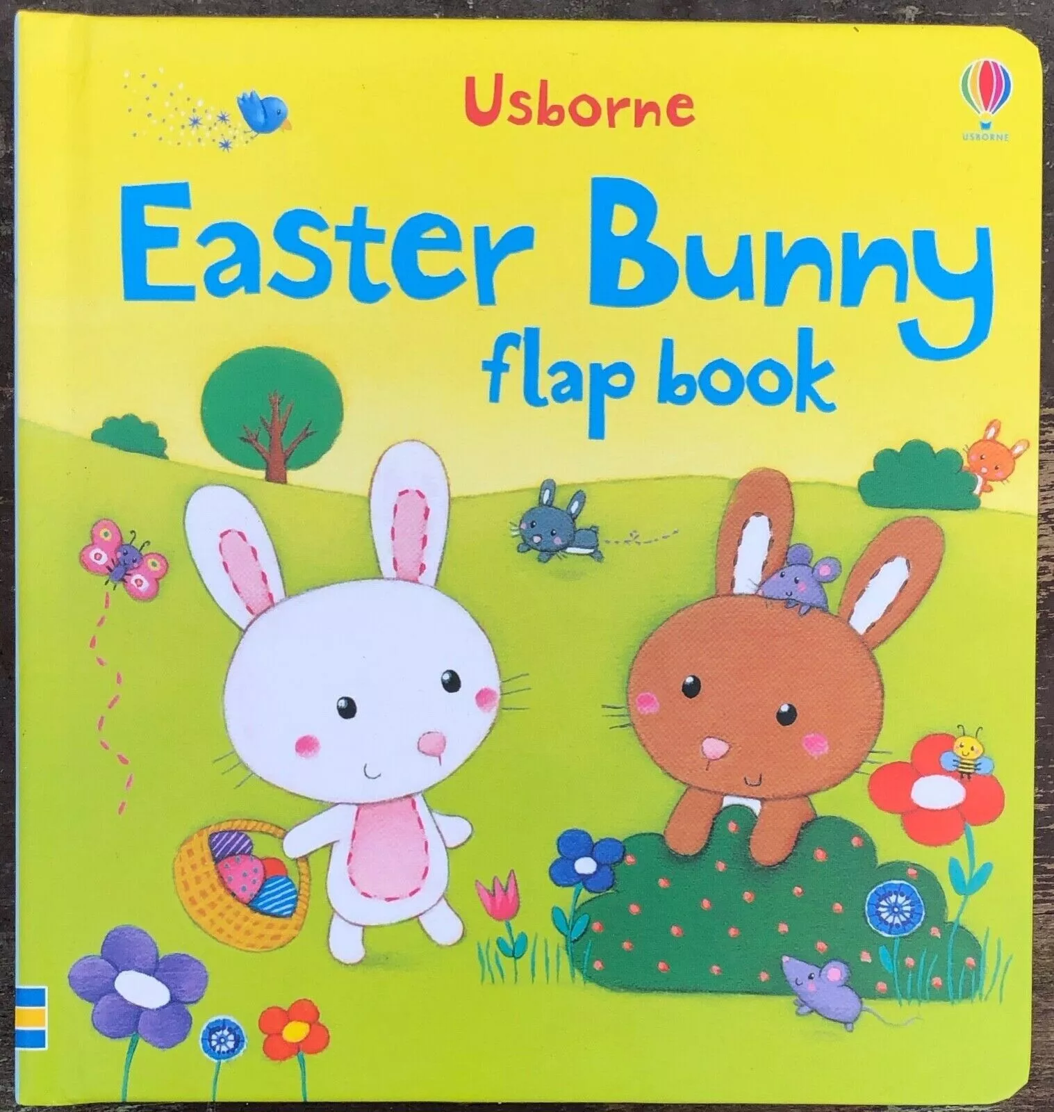 Usborne Easter Bunny Flap Book by Sam Taplin c2019, NEW Board Book
