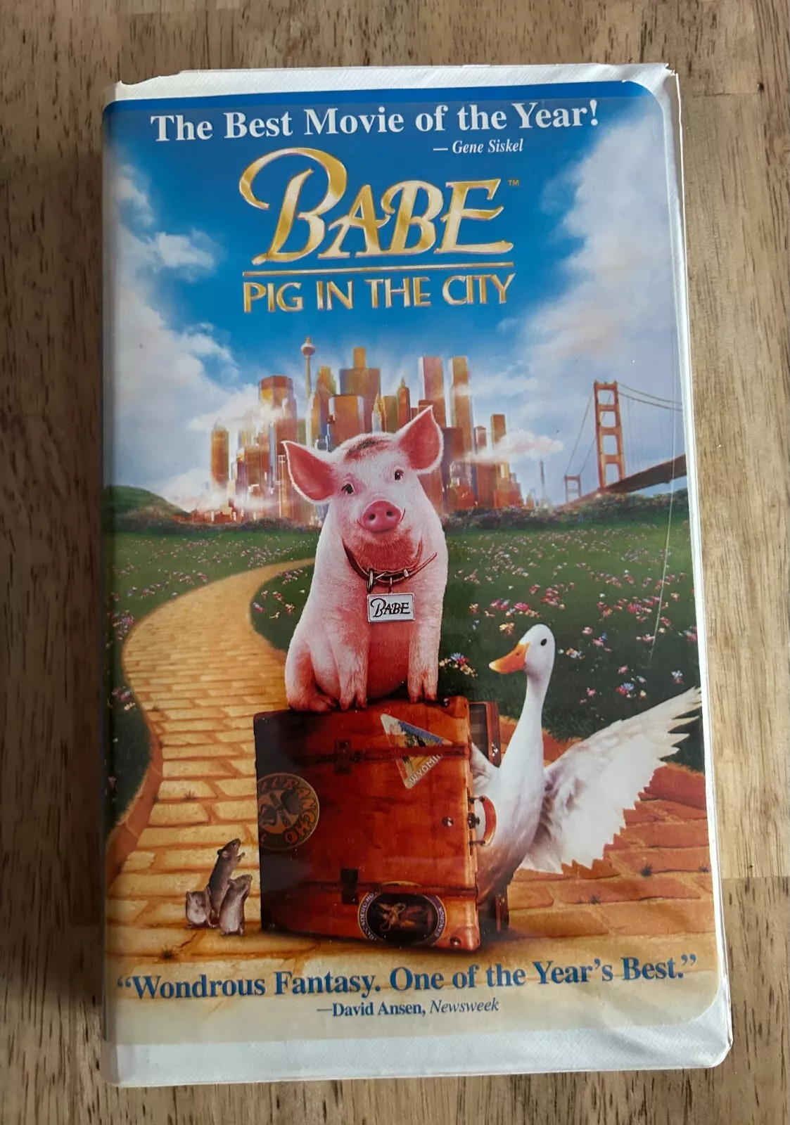Babe ~ Pig In The City (VHS, 1999, Special Clam Shell Case) TESTED!