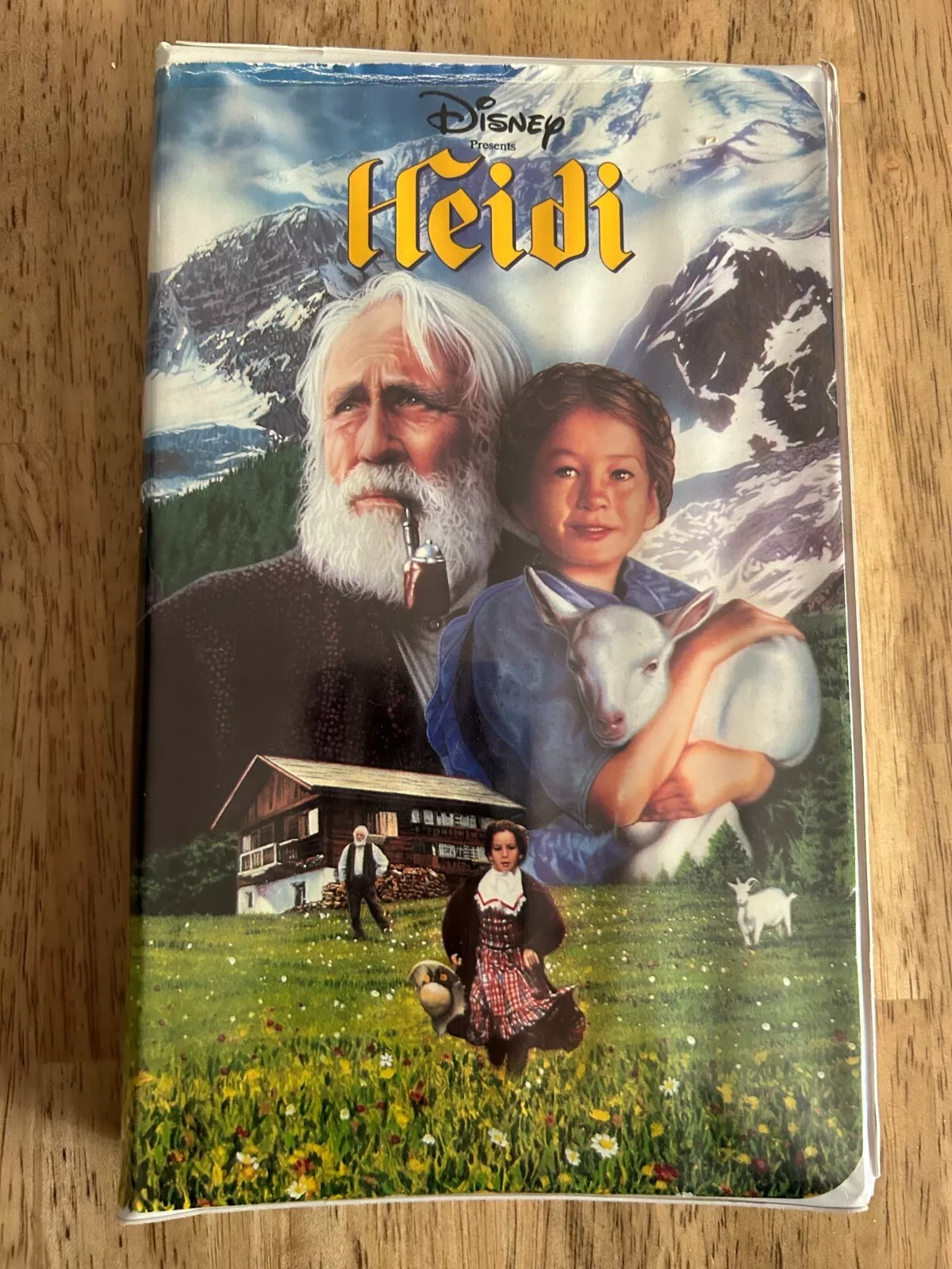 Vintage Disney HEIDI 1993 VHS Movie with Clamshell Case Jane Seymour ~ TESTED