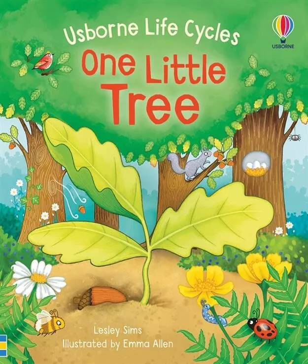 One Little Tree (Life Cycles) by Usborne Books ~ Brand new Board Book