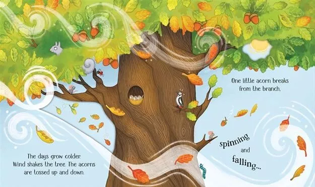 One Little Tree (Life Cycles) by Usborne Books ~ Brand new Board Book