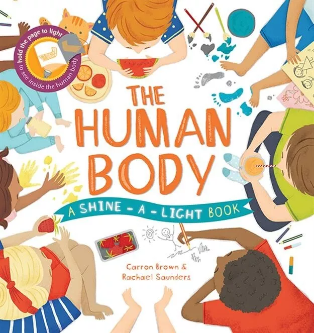 Shine A Light Books The Human Body (Hardcover) Flashlight Book Brand New
