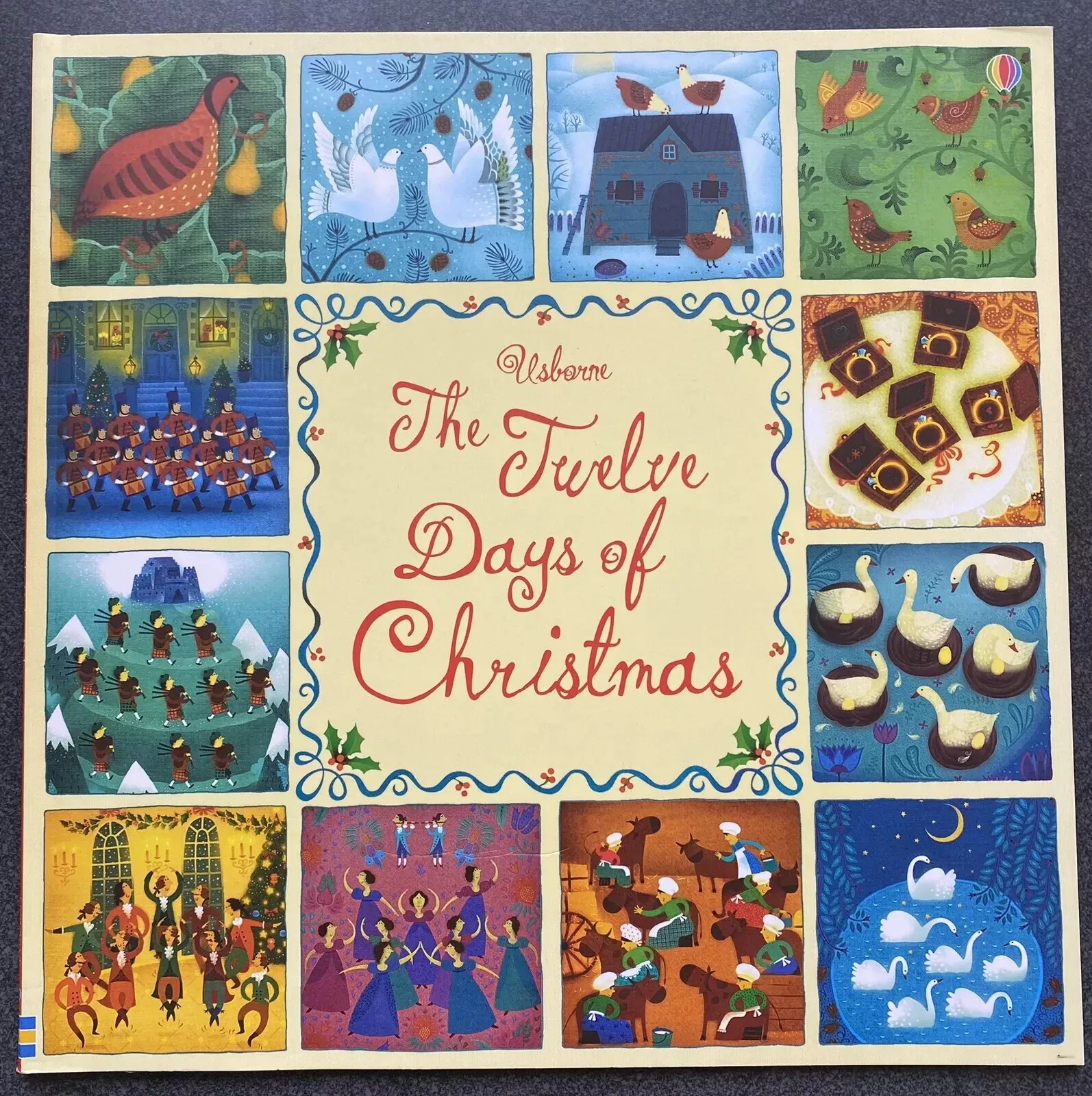 Usborne Books ~ The Twelve Days of Christmas Classic Song Picture Book NEW