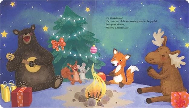 It's Christmastime! by Usborne Books / With Reusable Stickers ~ BRAND NEW!