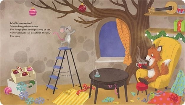 It's Christmastime! by Usborne Books / With Reusable Stickers ~ BRAND NEW!