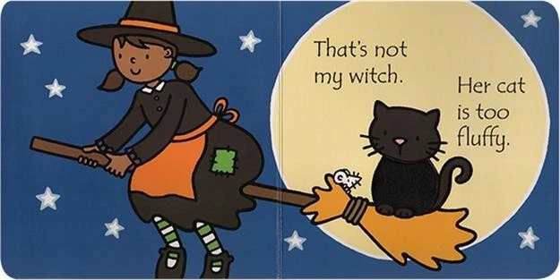 THAT'S NOT MY WITCH – A Touchy Feely board book by Usborne Books ~ HALLOWEEN!