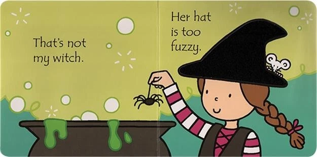 THAT'S NOT MY WITCH – A Touchy Feely board book by Usborne Books ~ HALLOWEEN!