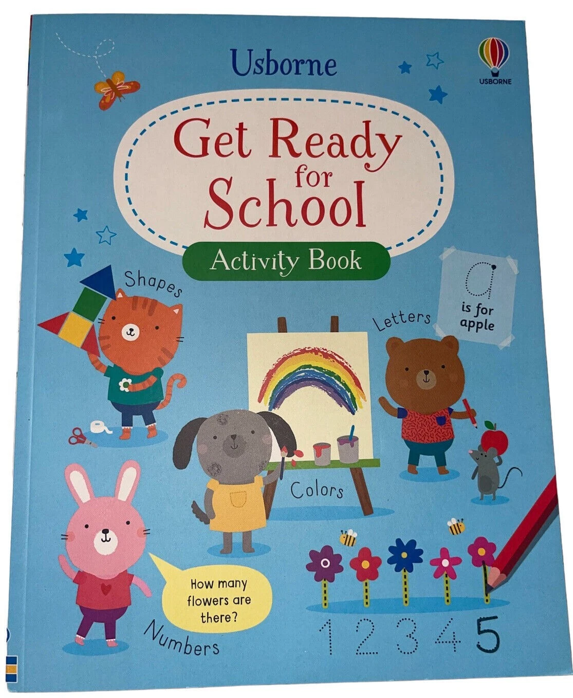 Usborne Get Ready for School Activity Book ~ Brand New