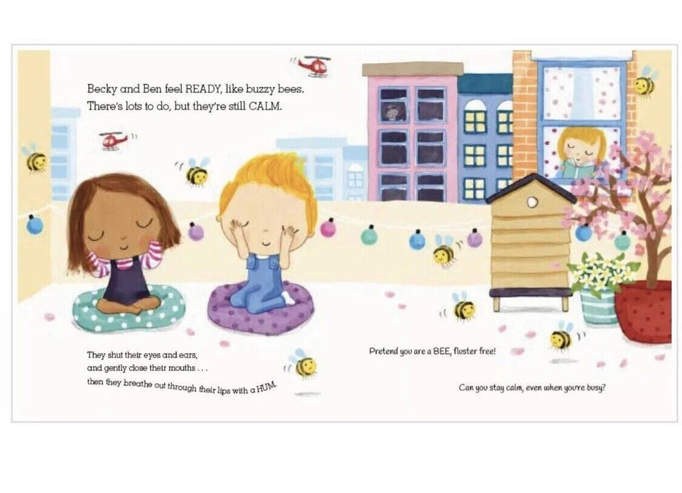 Brand New- I Breathe by Kane Miller Books (Hardcover) Yoga Poses for Little Ones