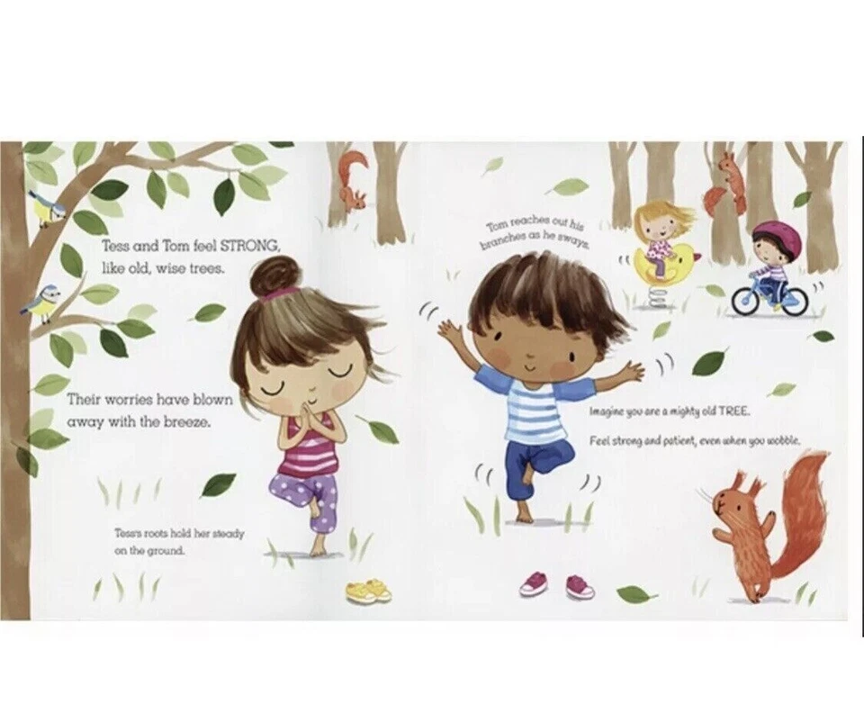 Brand New- I Breathe by Kane Miller Books (Hardcover) Yoga Poses for Little Ones