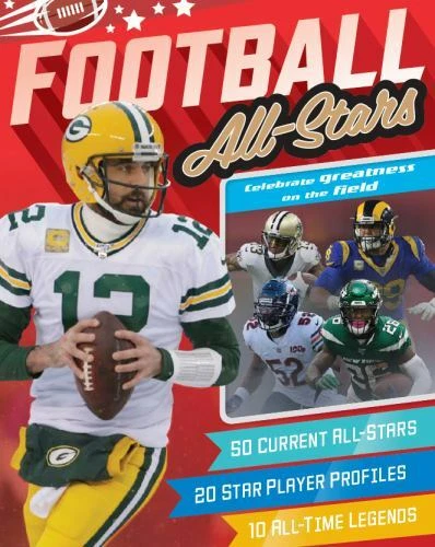 Football All Stars by Usborne Books ~ 20 Player Profiles and More! ~ NEW