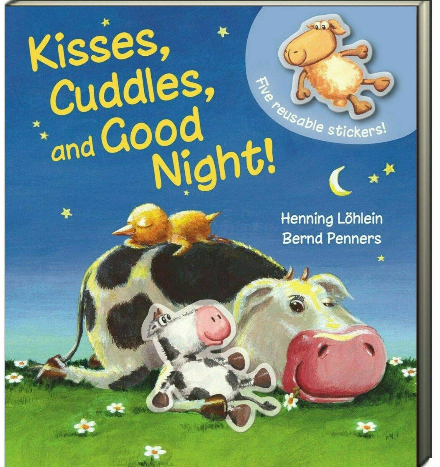 Kisses, Cuddles, and Good Night! by Usborne Books ~ Comes with 5 Stickers ~ NEW
