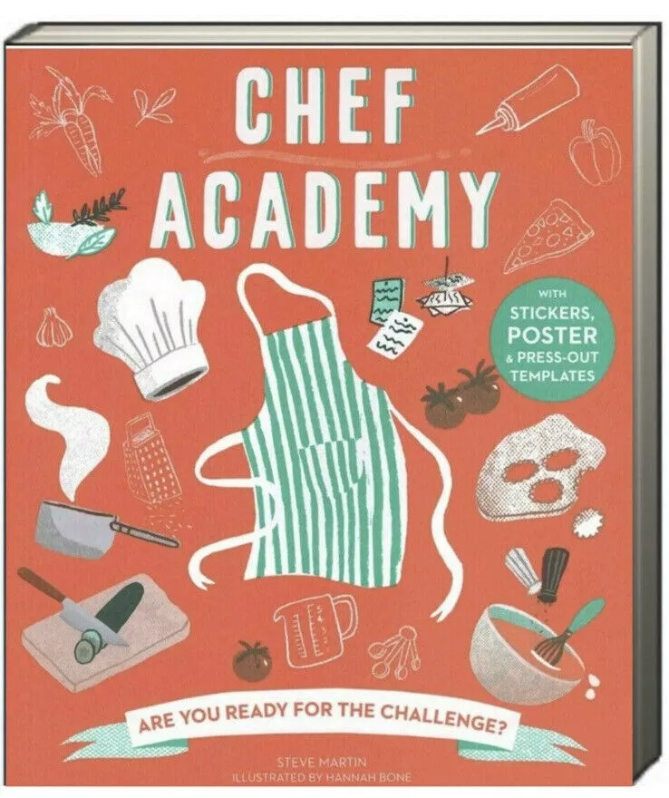 Chef Academy by Usborne Books ~ GREAT BOOK FOR YOUR YOUNG CHEF ~ Brand New