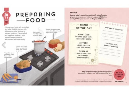 Chef Academy by Usborne Books ~ GREAT BOOK FOR YOUR YOUNG CHEF ~ Brand New