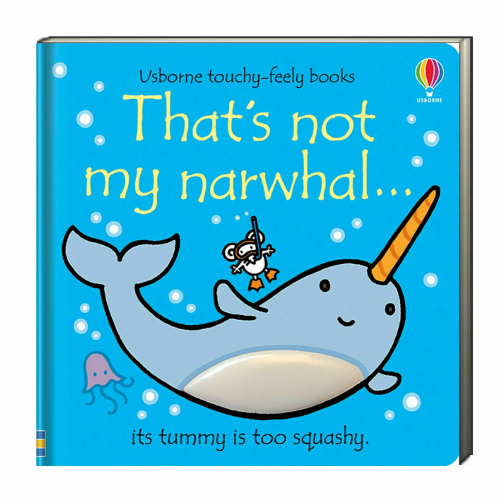 Usborne Touchy Feely Books That's Not My Narwhal (Board Book) BRAND NEW!