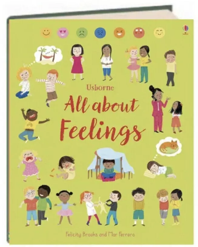 Usborne ~ All About Feelings by Felicity Brooks (Hardcover) Brand New