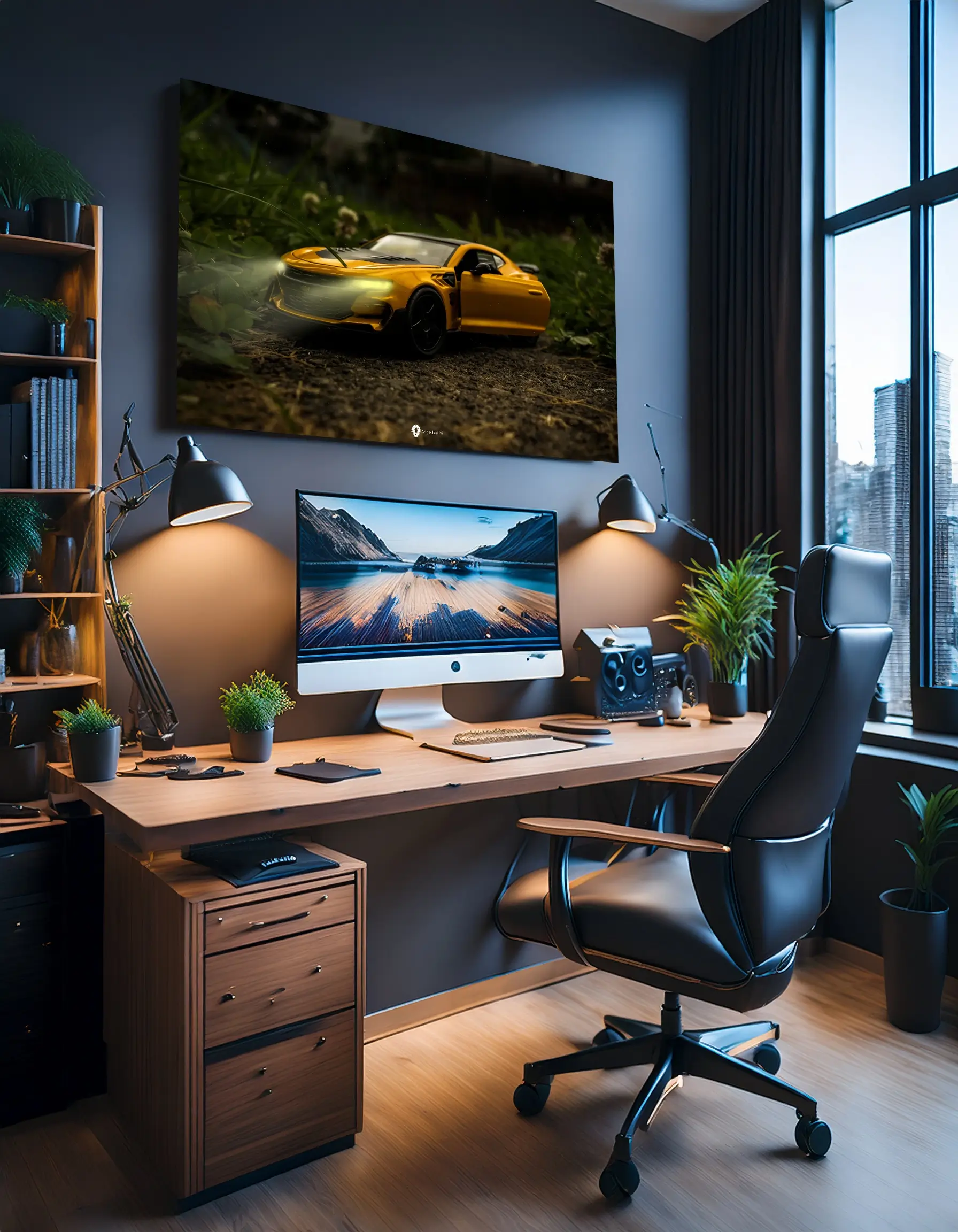 Yellow Camaro Bumblebee