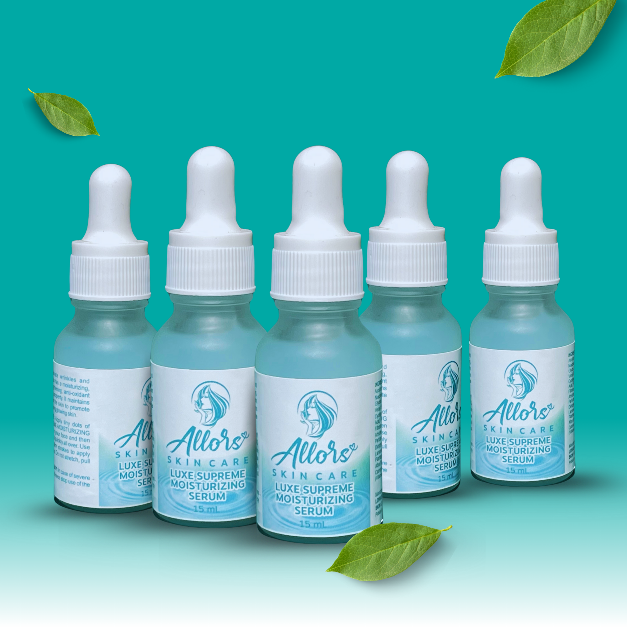 Lure Supreme Moisturizing Serum – Deep Hydration and Anti-Aging Niacinamide + Collagen Facial Serum for Glowing Skin