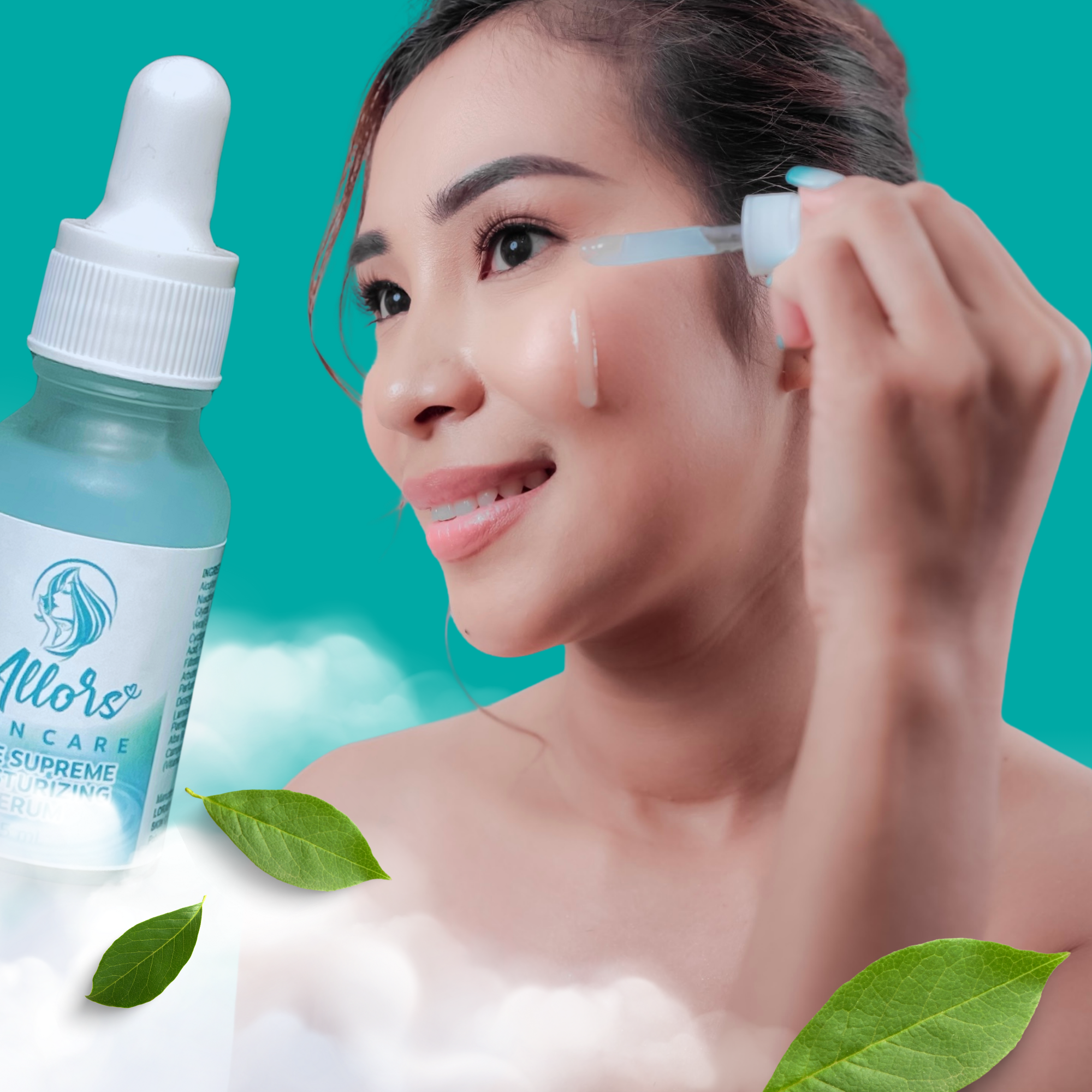 Lure Supreme Moisturizing Serum – Deep Hydration and Anti-Aging Niacinamide + Collagen Facial Serum for Glowing Skin