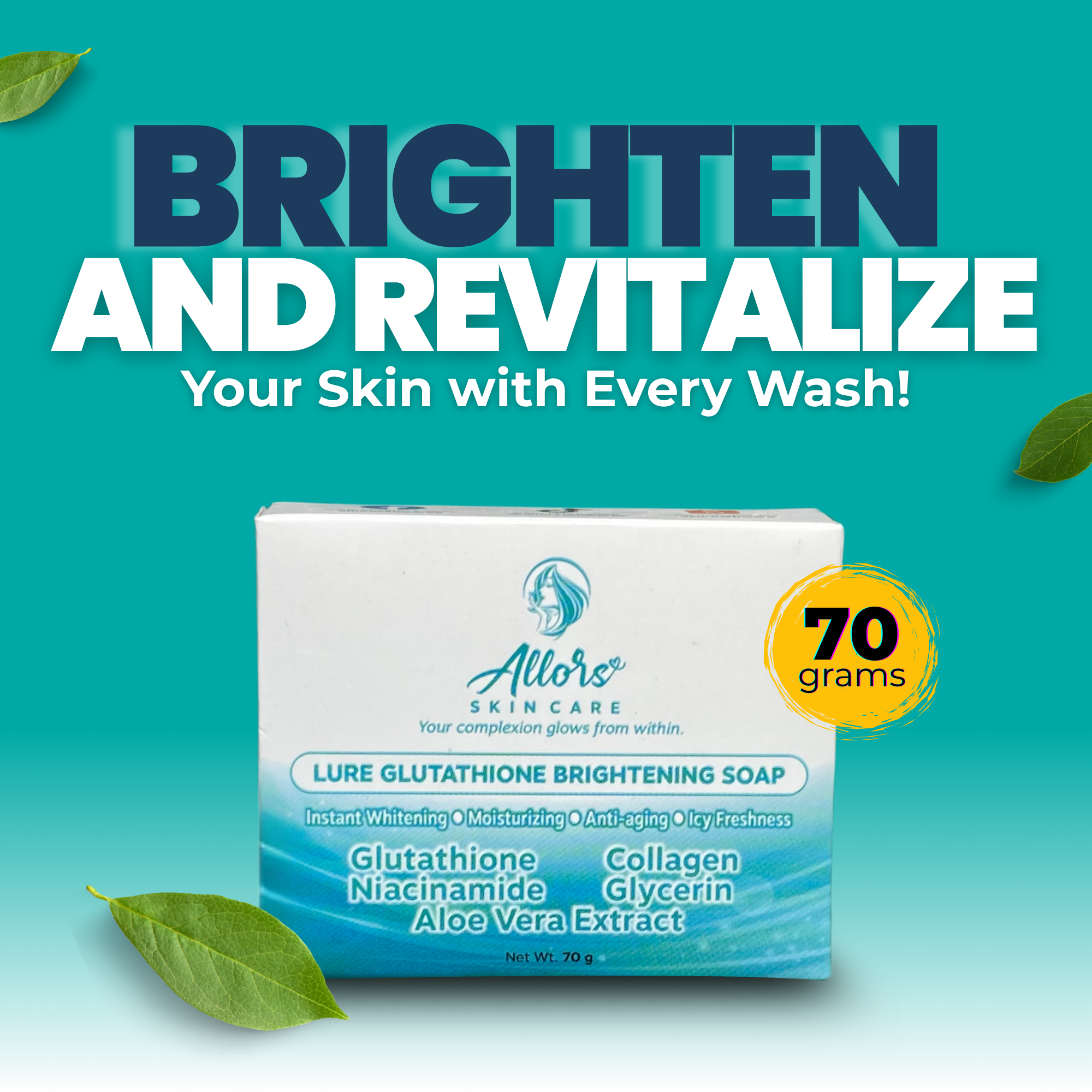 LURE Glutathione Brightening Soap