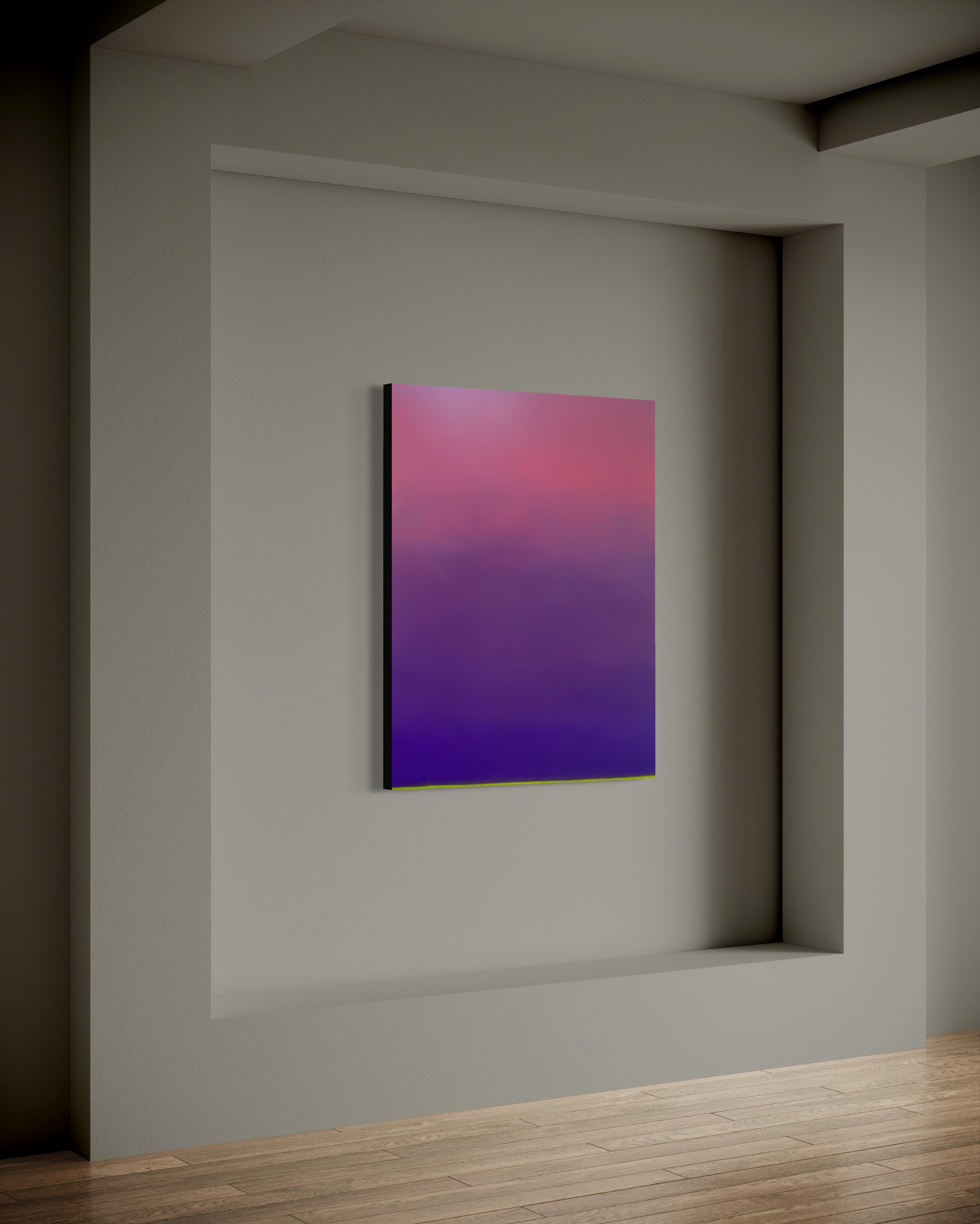 Quadro Abstrato Tinta à Óleo 70x100cm