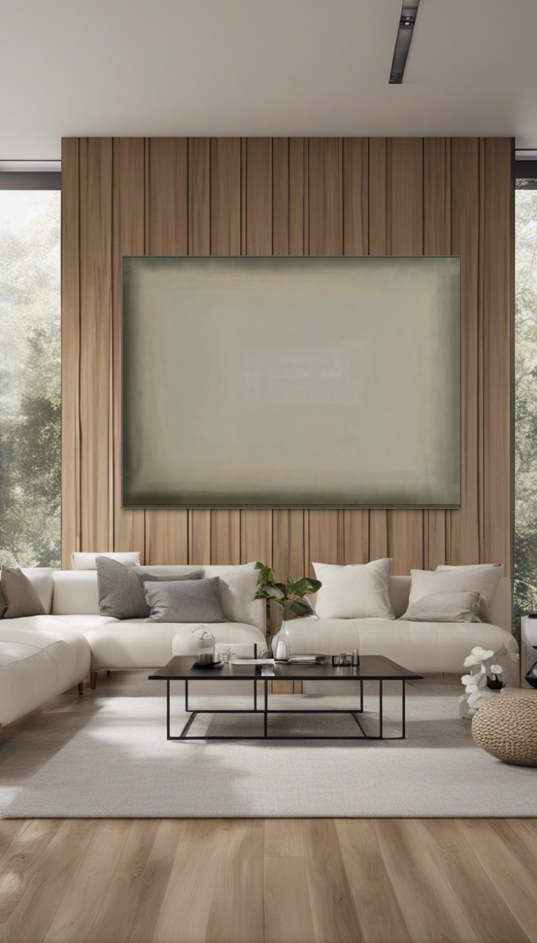 Quadro Abstrato Tinta Acrílica 270x200cm