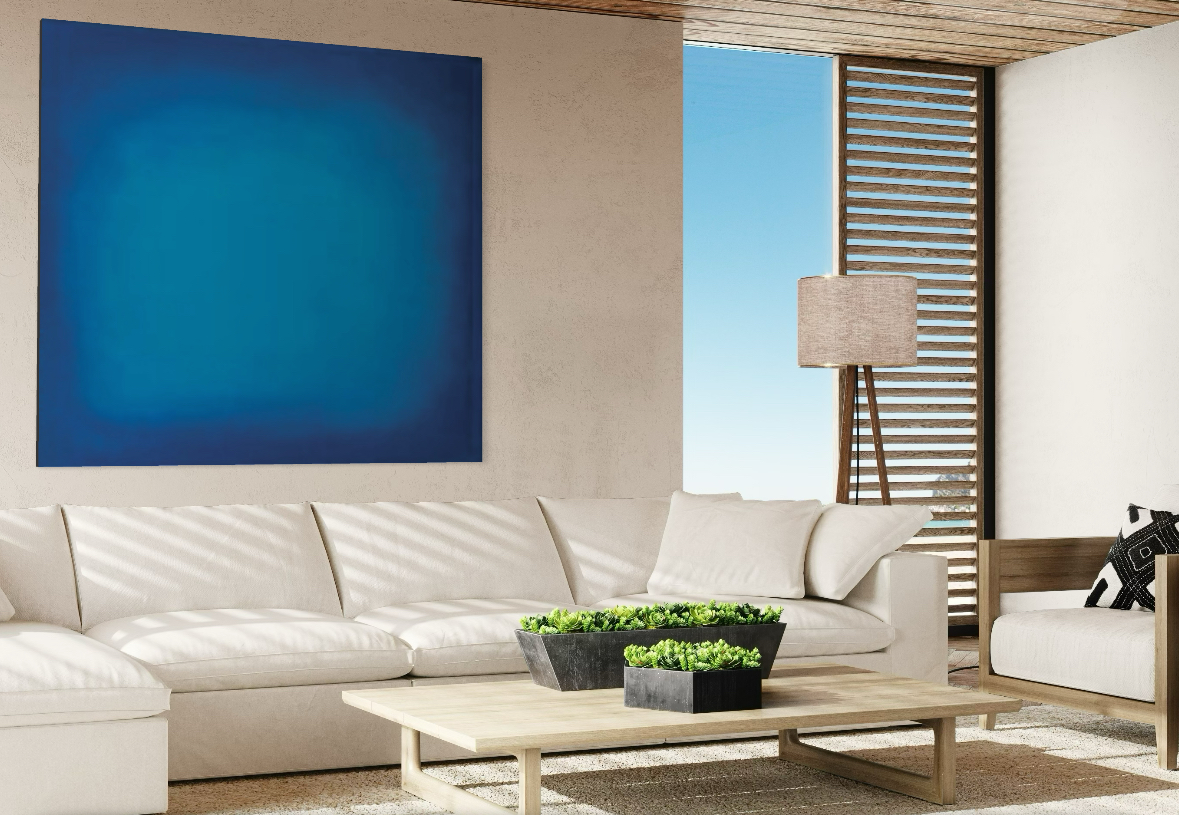 Quadro Abstrato Tinta Acrílica 130x140cm