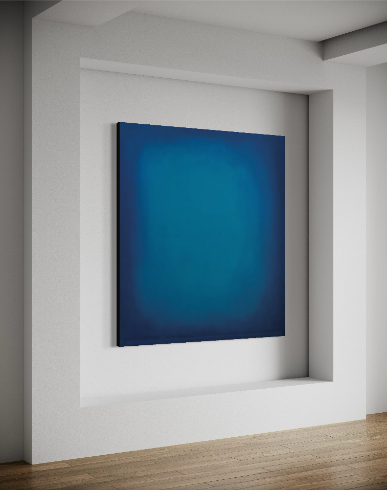 Quadro Abstrato Tinta Acrílica 130x140cm