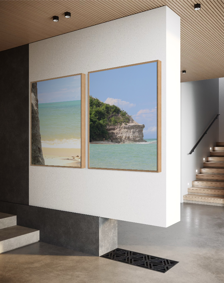 Díptico Quadros Fotografias Autorais 80x100 cada