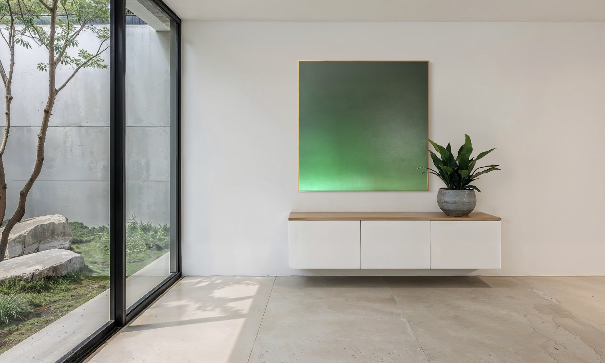 Quadro Abstrato Tinta à Óleo 100x100cm