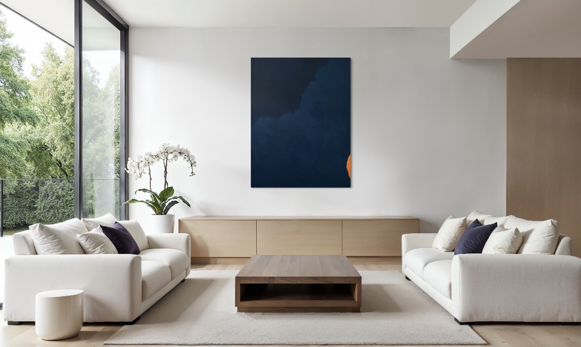 Quadro Abstrato Tinta Acrílica 130x170cm