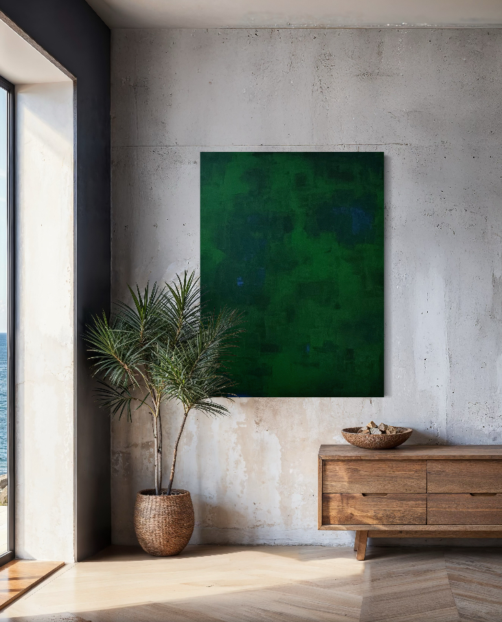 Quadro Abstrato Tinta Acrílica 90x120