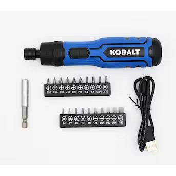 Kobalt 4-volt 14-in Cordless Screwdriver (1-Battery Included) 