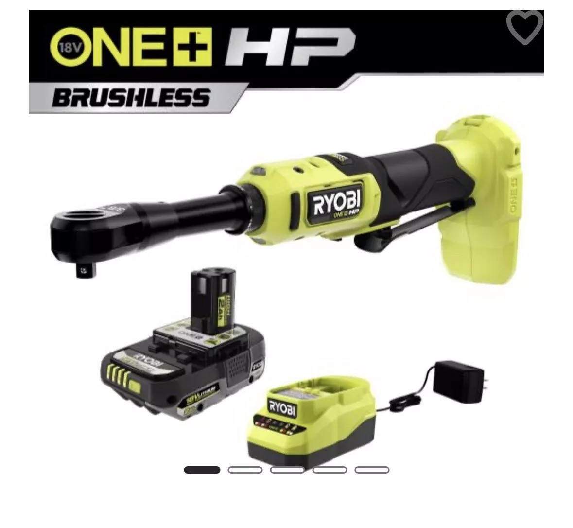 18V ONE+ HP BRUSHLESS 3/8" EXTENDED REACH RATCHET KIT