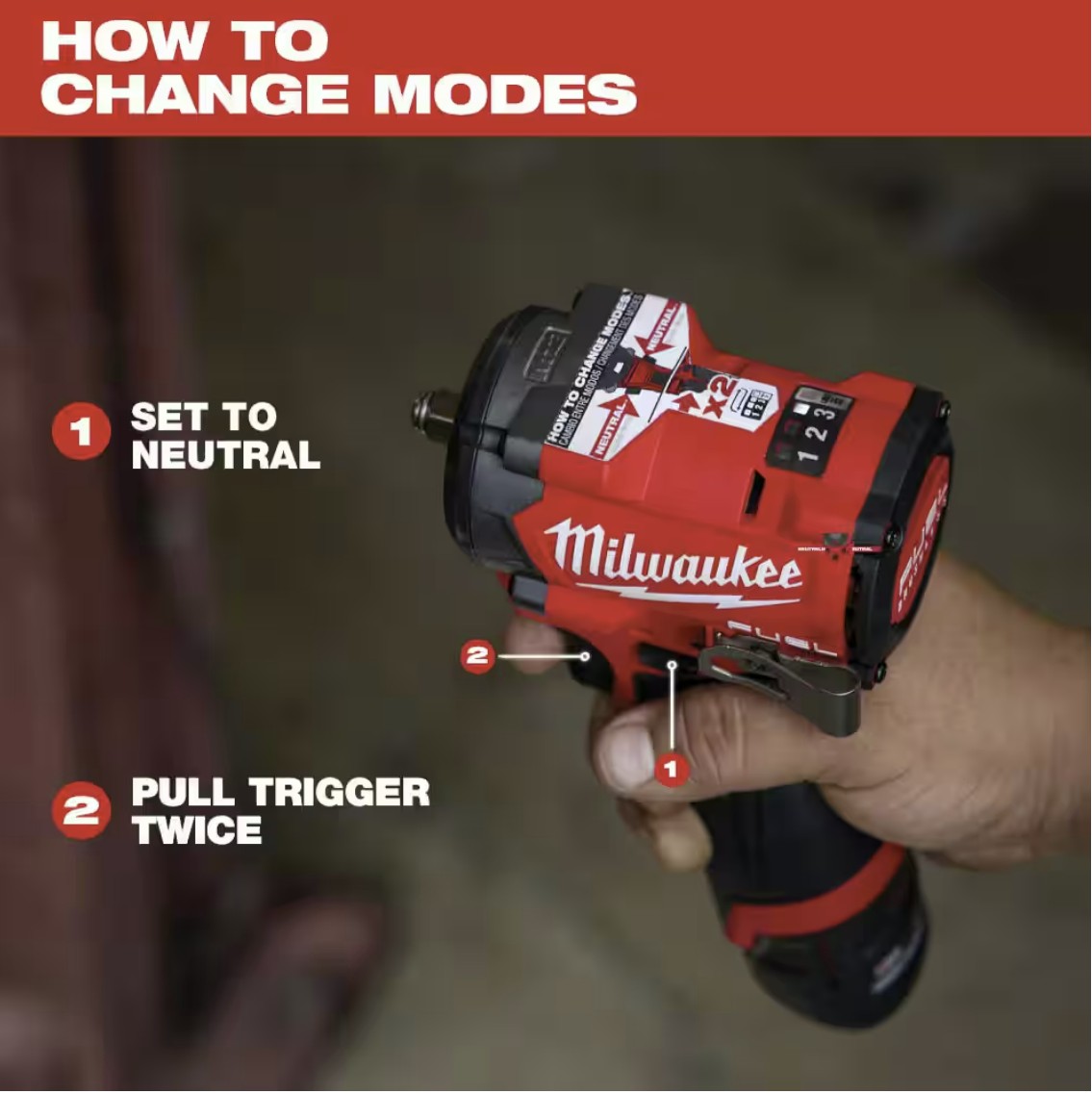 M12 FUEL™ Stubby 1/2" Impact Wrench