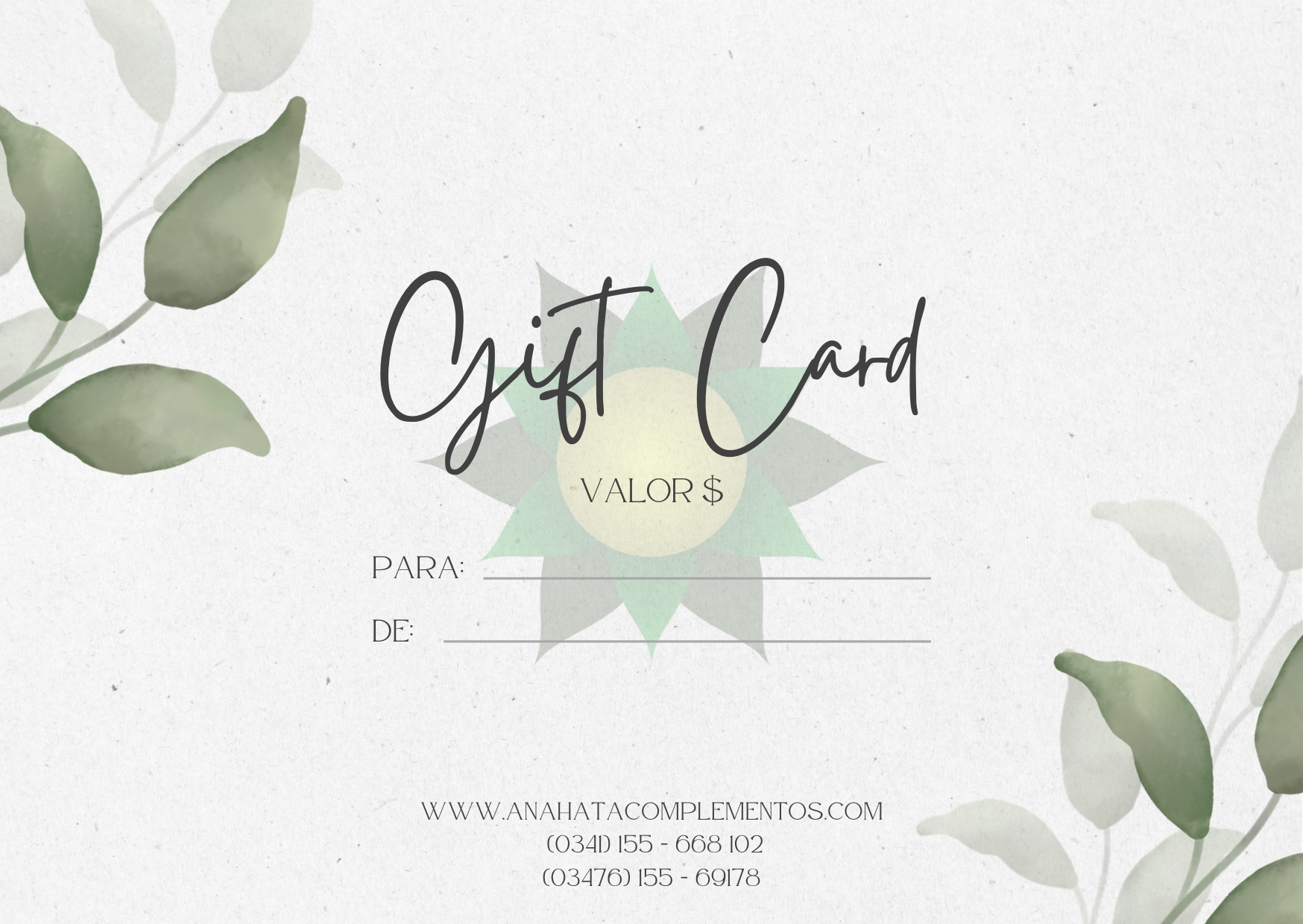 Gift card