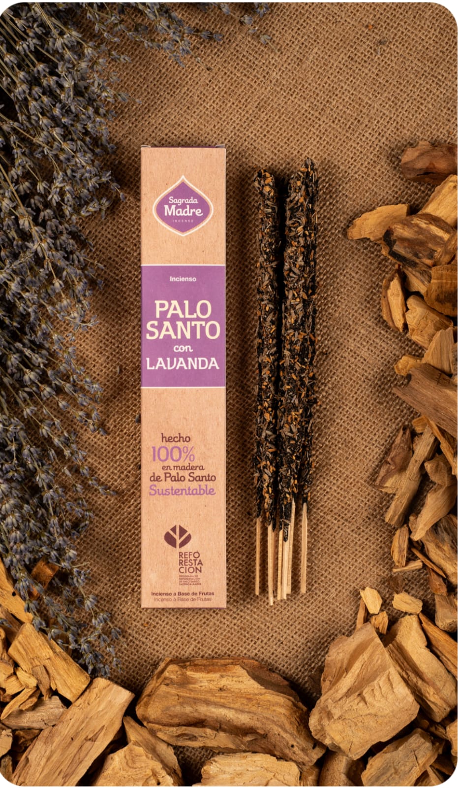Incienso Palo Santo - Lavanda