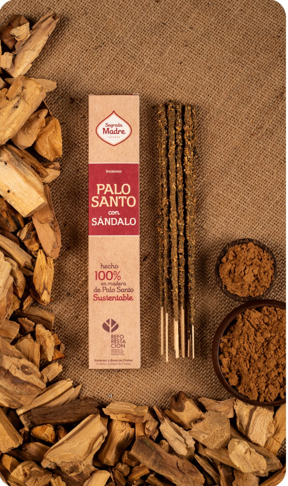 Incienso Palo Santo - Sandalo