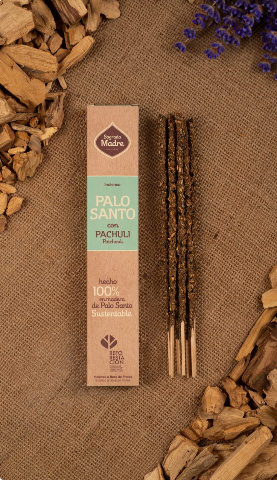 Incienso Palo Santo - Patchouli