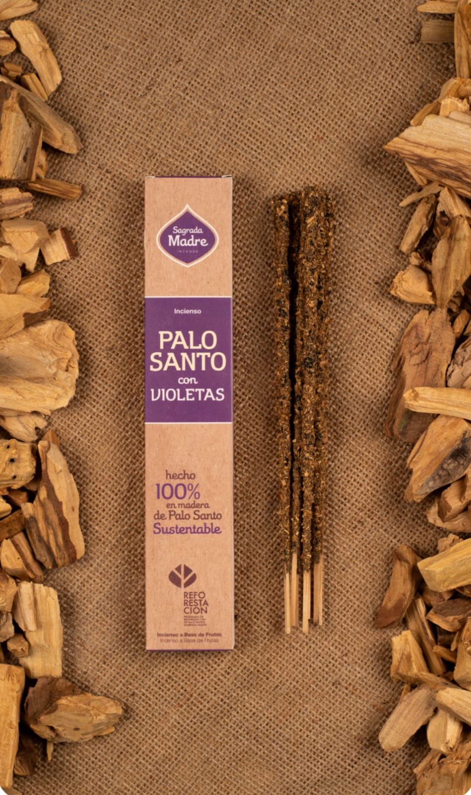 Incienso Palo Santo - Violetas