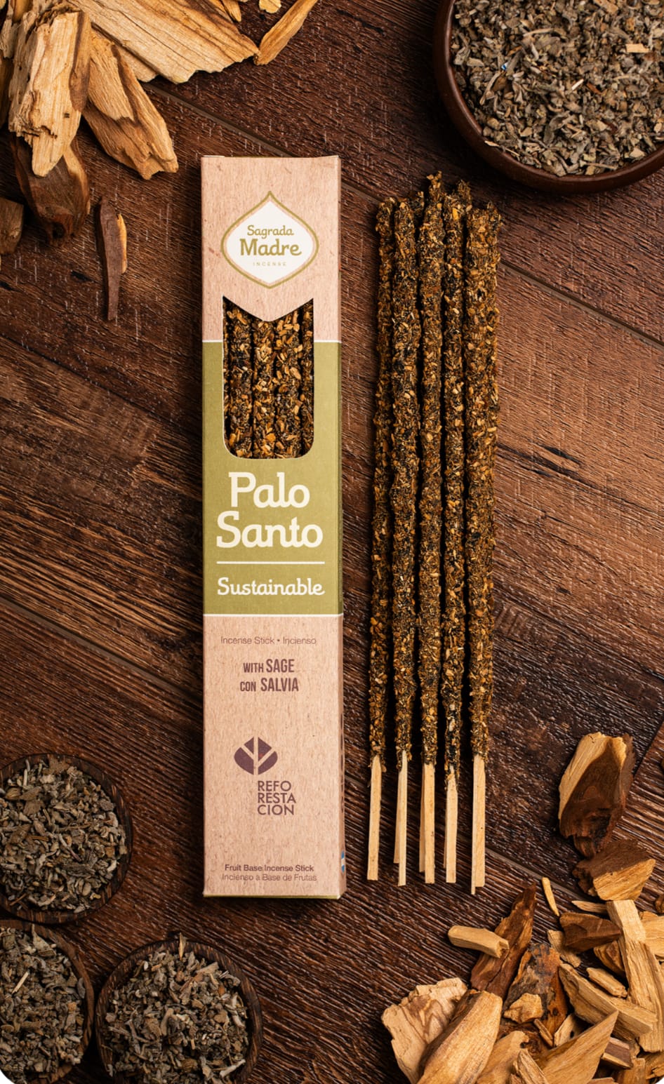 Incienso Palo Santo - Salvia