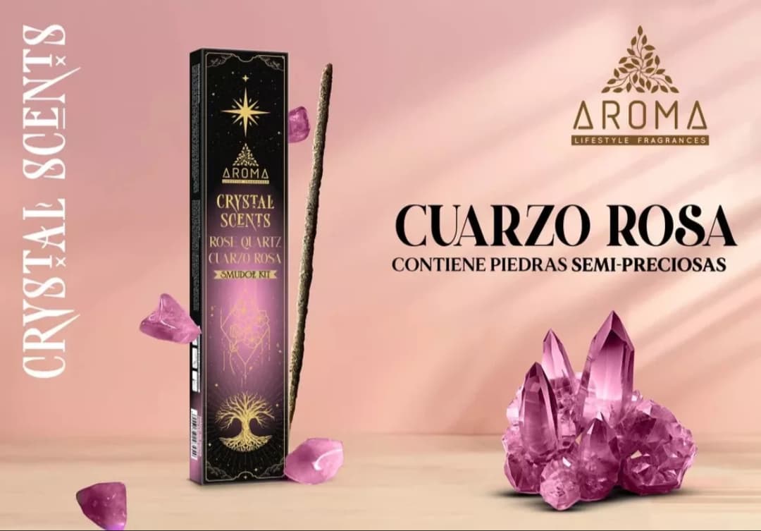 Crystal Scents - Cuarzo Rosa