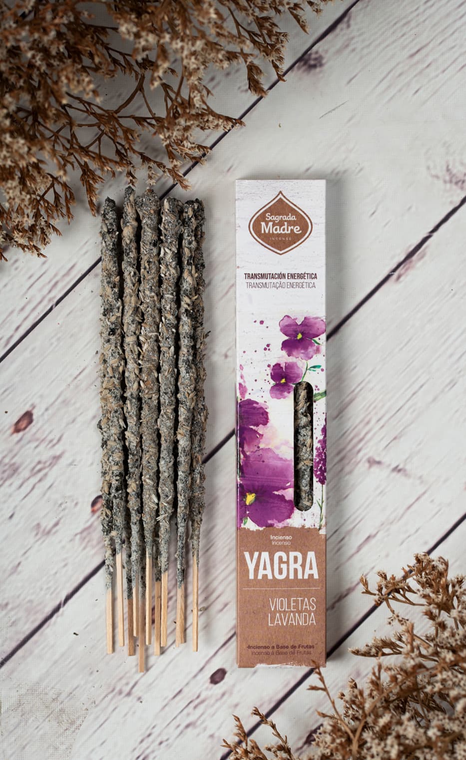 Incienso Yagra - Violetas-Lavanda