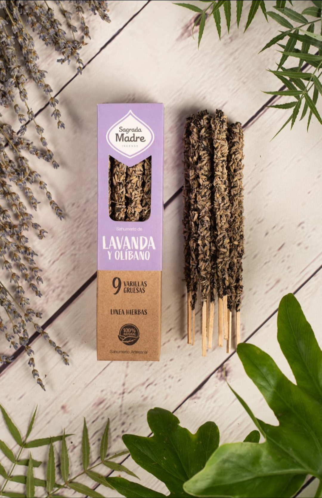 Incienso hierbas - Lavanda y Olibano