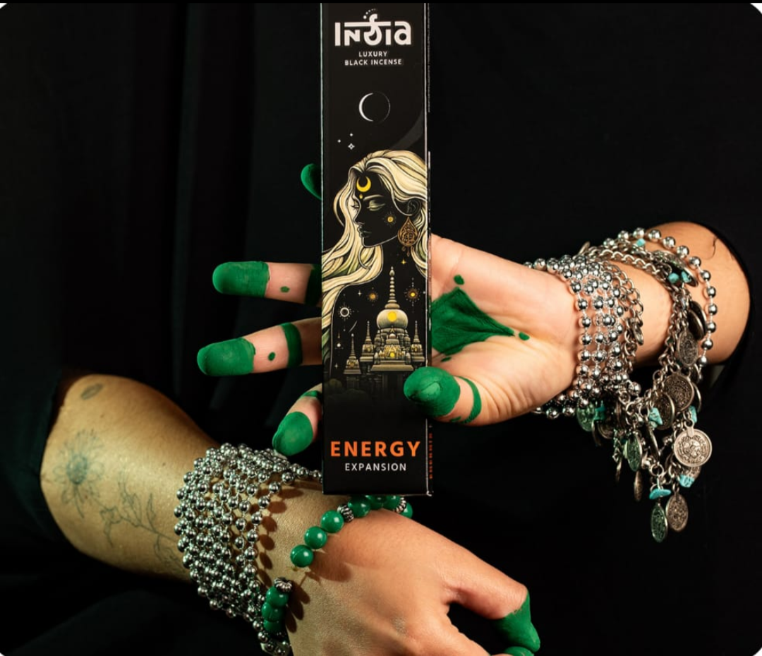 Incienso india Black - Energy