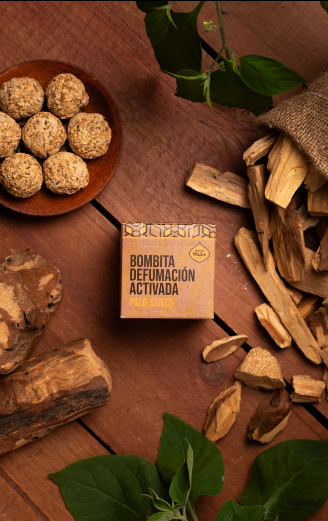 Bombita Defumacion - Palo santo